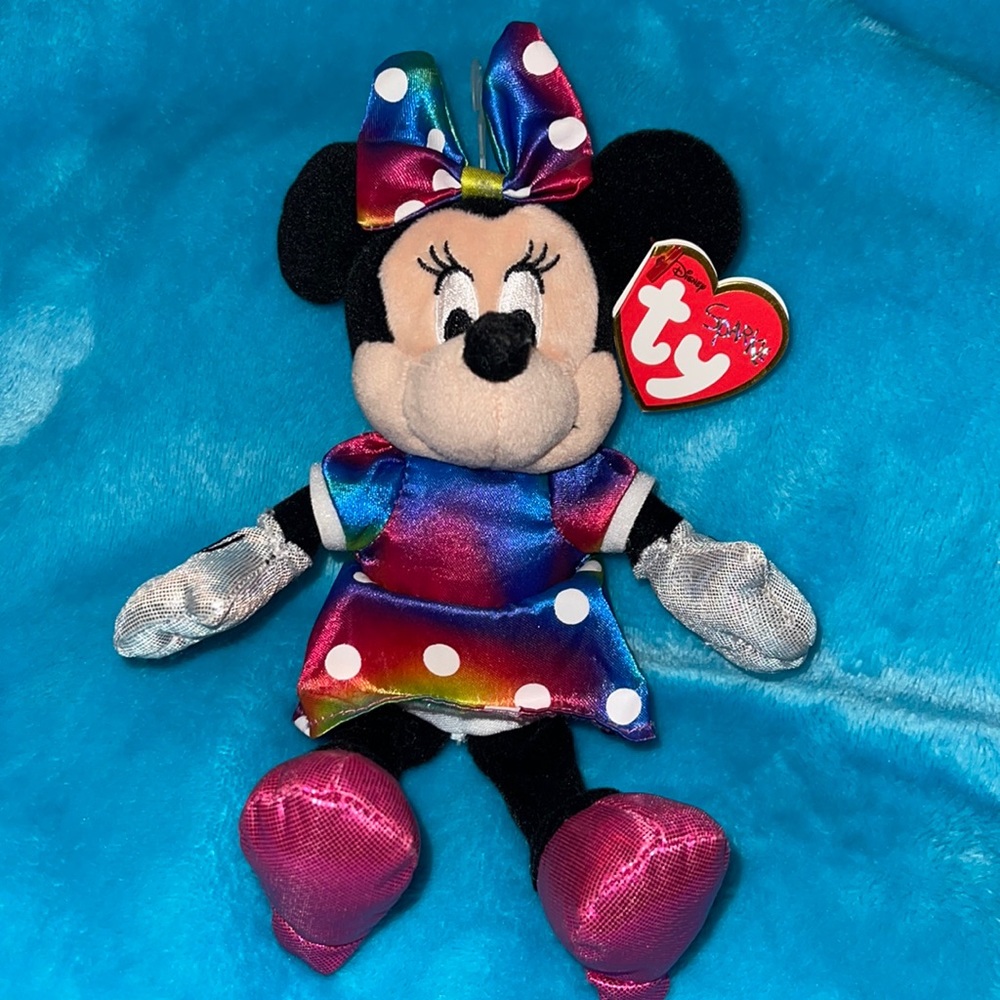 🆕 NWT ~ Ty Sparkle Minnie Mouse °o° ✨